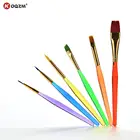 Искусственная нейлоновая ручка, кисть, акварельный рисунок, искусственный набор, Детская образовательная игрушка, рукоделие для детского сада
