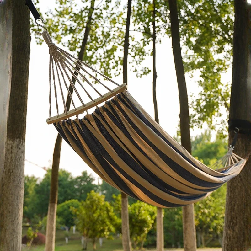 Гамаки для путешествий кемпинга качели брезент гостиная охота спальные гамаки
