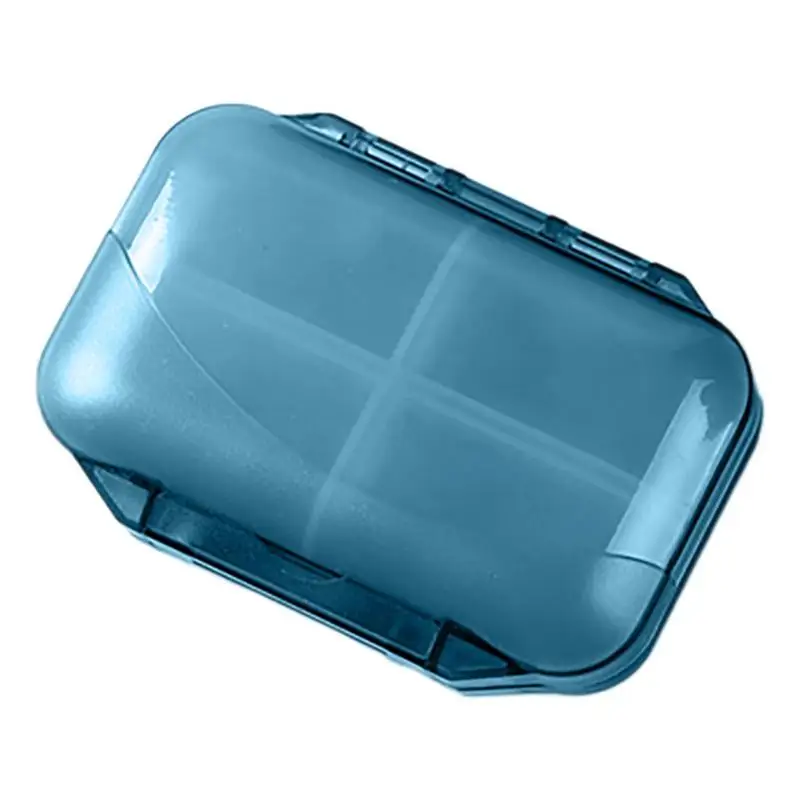 

Pill Box Outdoor Medicine Organizer With 7 Compartments Travel Accessories For Backpack Schoolbag Purse Shoulder Bag Suitcase