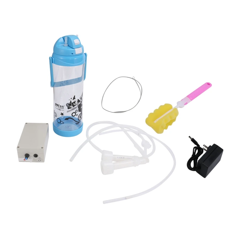 

Электрическая вакуумная Доильная машина для овец, коза, 3 л, бытовая портативная двухсторонняя фермерская бутылка с вилкой помпа для ведра US