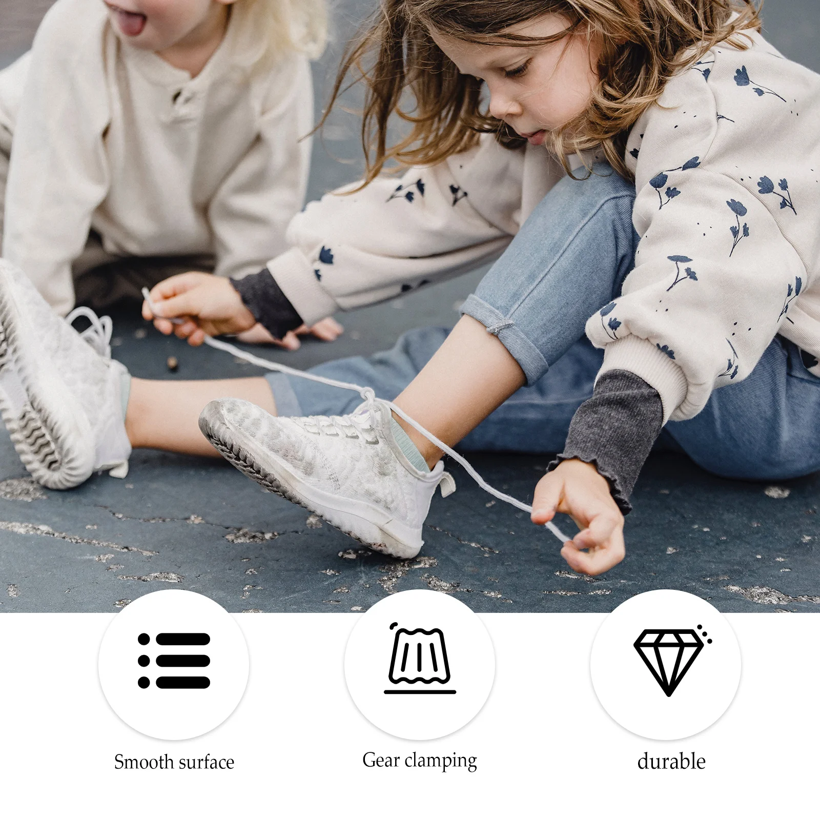 100 шт. зажимы для шнурков аксессуары пожилых людей соединитель металлические