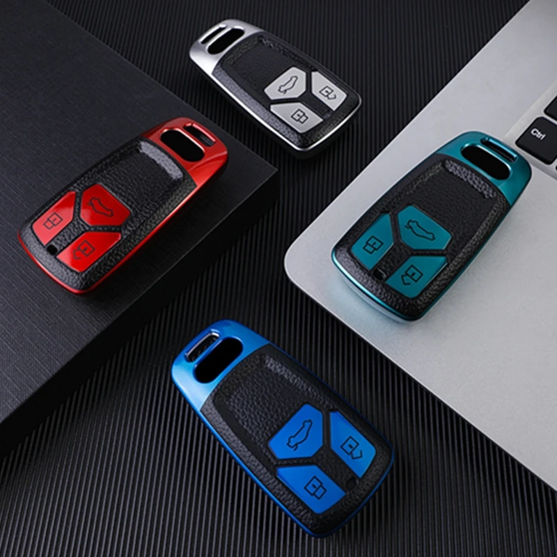 

Car Accessories Fashion TPU Auto Smart Key Protect Cover For Audi A4 B9 A5 A6 8S 8W Q5 Q7 4M S4 S5 S7 TT TTS TFSI RS