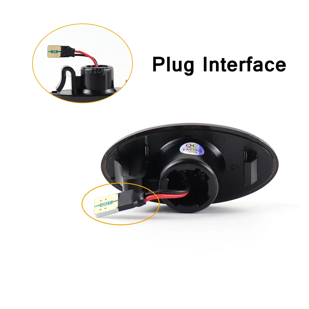Светодиодный динамический боковой указатель поворота последовательный