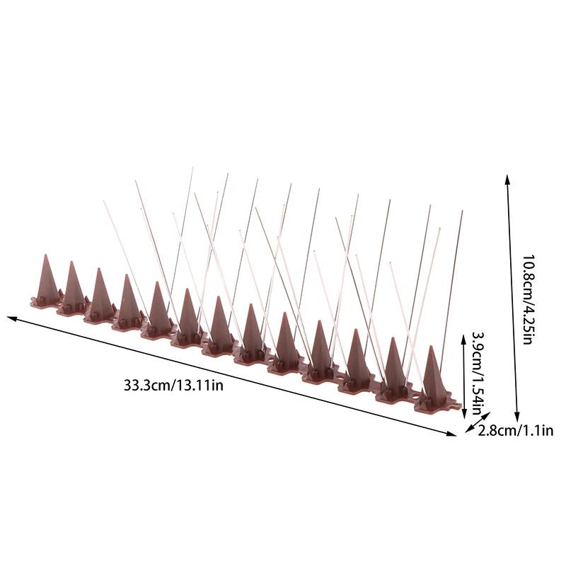 1 комплект шипы против птиц 10 шт. полоска для щупов отпугиватель из нержавеющей