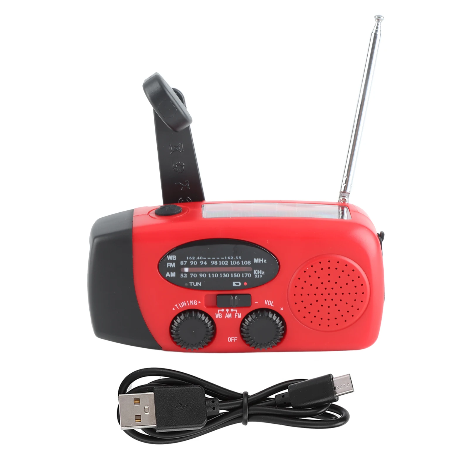 Радио с солнечной зарядкой ABS солнечная зарядка AM/FM-радио солнечное радио