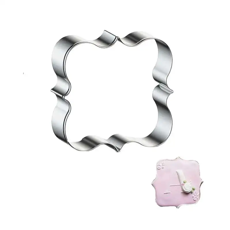 

Biscuit Mold Stainless Steel Cutters Cookie 3D Animal Mould Cake Pendant Baking Tools for Easter Decoration cookie cutter