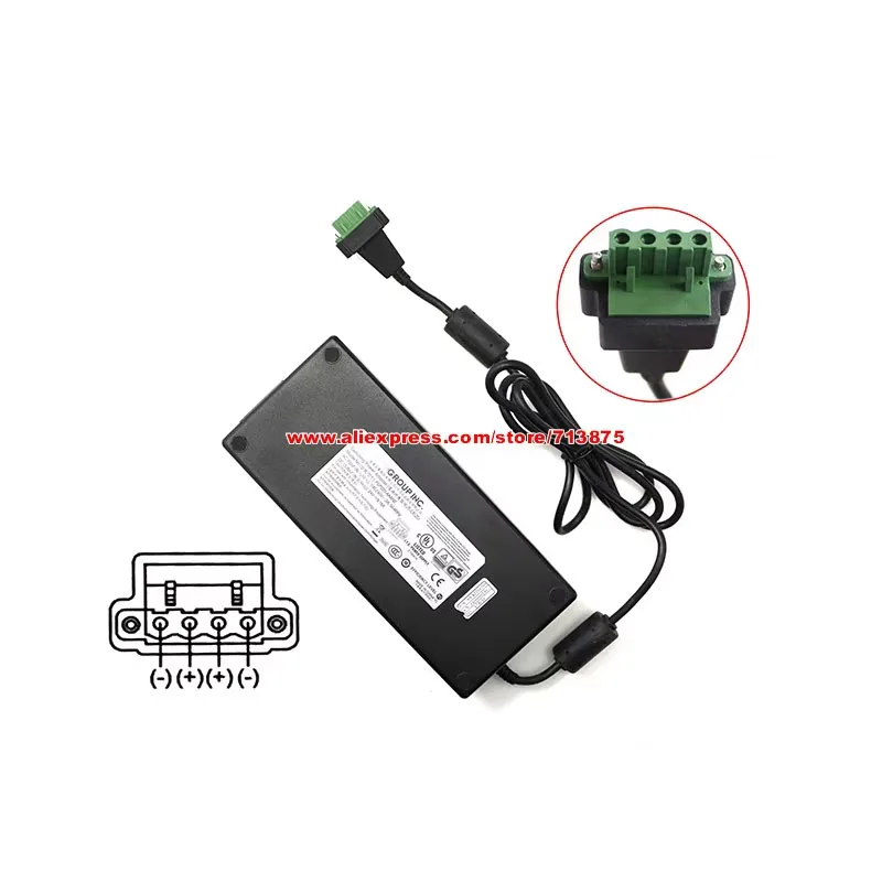 Фото Оригинальный адаптер переменного тока FSP220-AAAN2 для FSP 24V 9.16A 220W для промышленных компьютеров Advantech AIIS-1240 AIIS-1440 с 4 отверстиями. №2