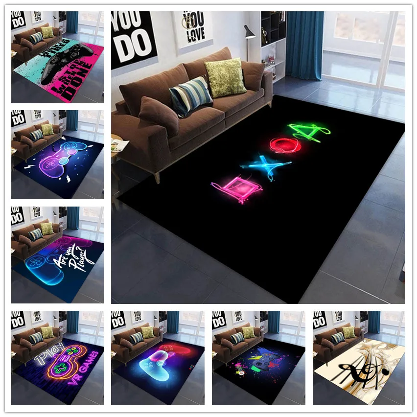 

New Style Game Rug Bedroom Mat Palyer Carpet For Gameroom Door Mat Home Decoration Playgameroom Rug Tapetes De Sala