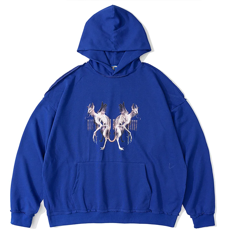 

Anime Oversized Hoodie Harajuku Graphic Hoodies Men Streetwear Hip Hop Sweatshirt Cotton Loose Cartoon Pullover Winter Clothing