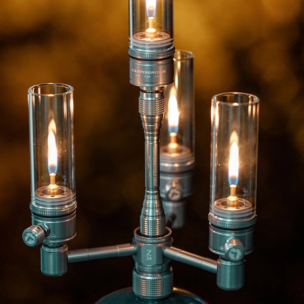 

Candlelight Kit Portable Lamp Candlelight Kit Portable Gas Lantern Lamp Outdoor Camping Gas Burner Picnic BBQ Lantern