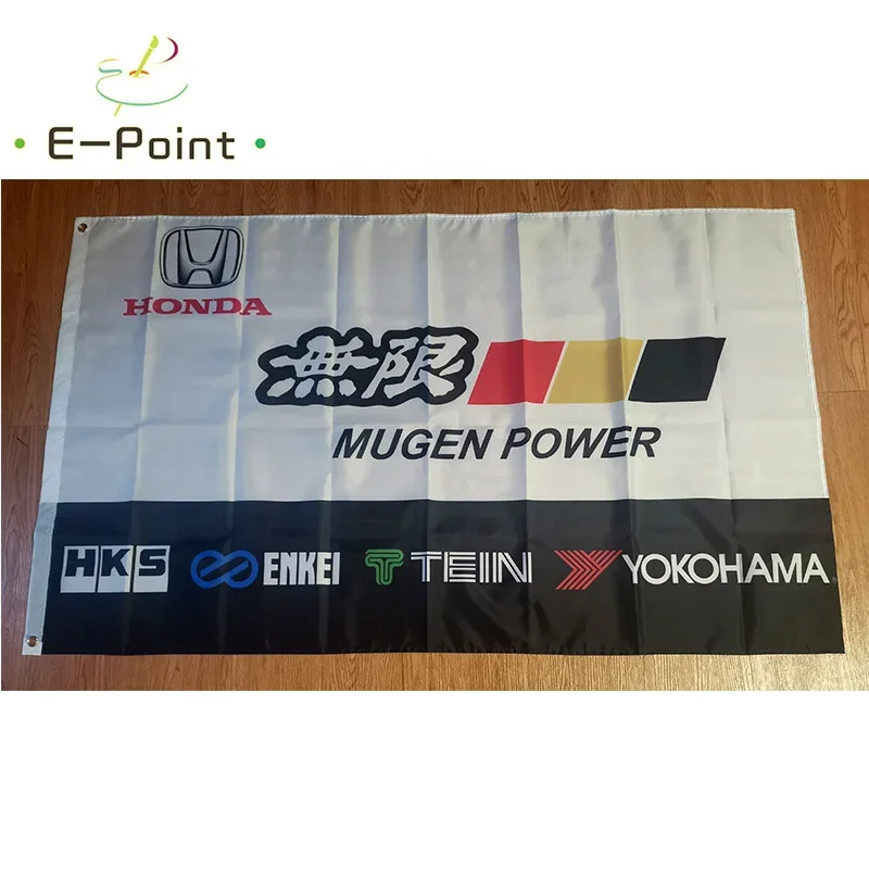 Японский флаг Mugen Power размер 2 фута * 3 (60*90 см) 5 футов (90*150 рождественские украшения