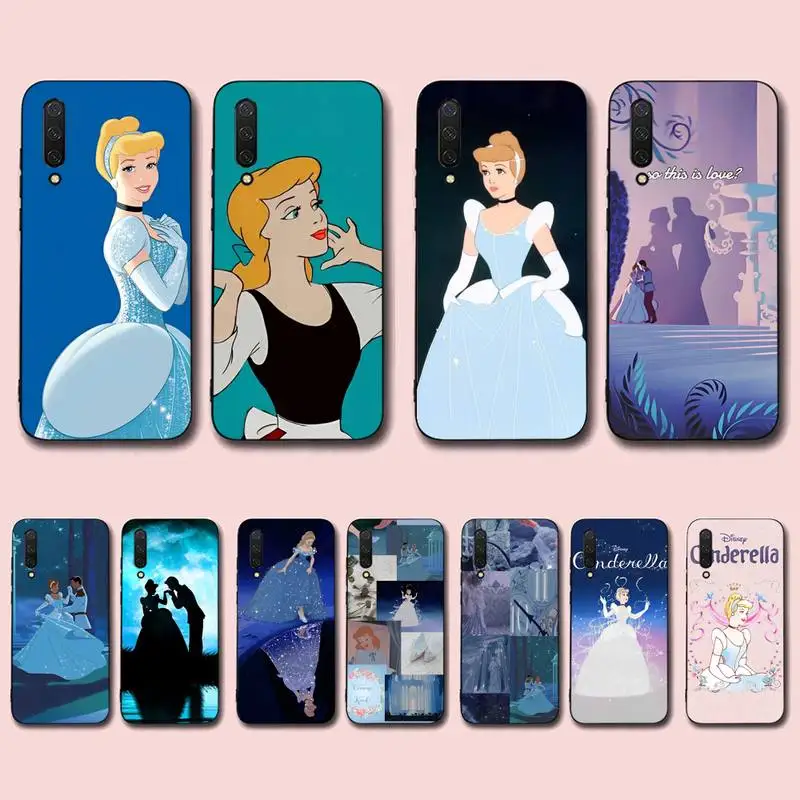 

Disney Cinderella Princess Phone Case for Xiaomi mi 8 9 10 lite pro 9SE 5 6 X max 2 3 mix2s F1