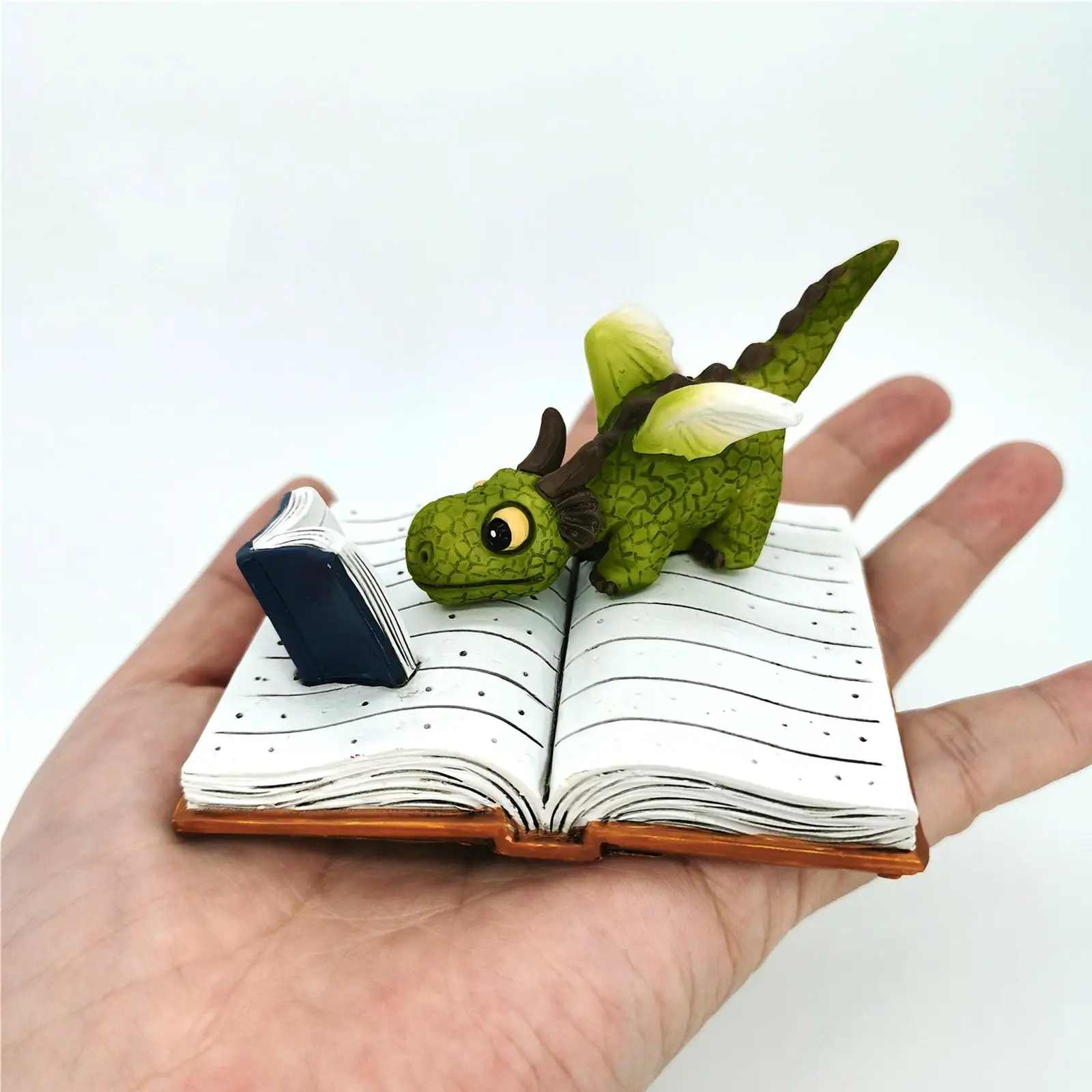 

Miniature Dragon Figurine Dragon Sculpture Collection Resin for Garden Porch Living Room Landscape Decoration