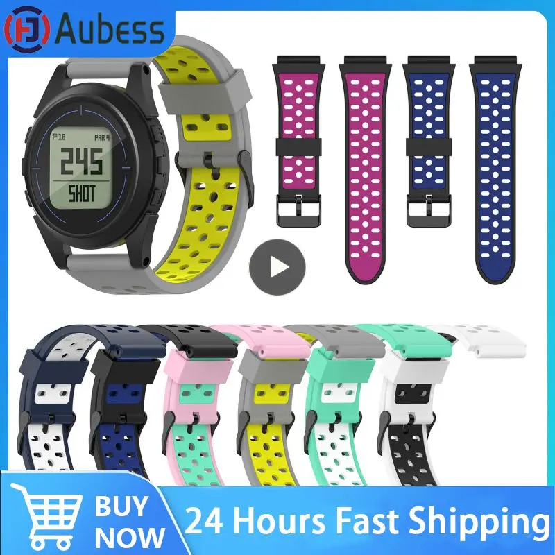 Gps Watch Three Universal Two-color Silicone Watchband