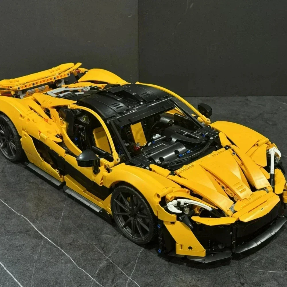 Фото Stock3893 шт. Технические 42172 P1 Super Racing Строительные блоки 1:8 Модель Супер спортивные автомобили Кирпичные игрушки для мальчиков Рождественский подарок на день рождения №4