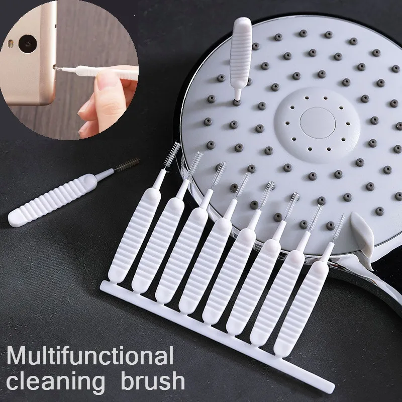 

10PCS Anti-clogging Small Brush Pore Gap Cleaning Brush Shower Head Cleaning Mobile Phone Hole Cleaning Cleaning Keyboard