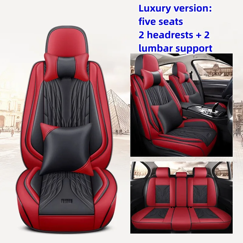 

NEW Luxury Full Coverage Car Seat Covers for VW Polo 6r 9n Sedan Sagitar Santana Tiguan Touareg of 2022 to 2016 Auto Accessories