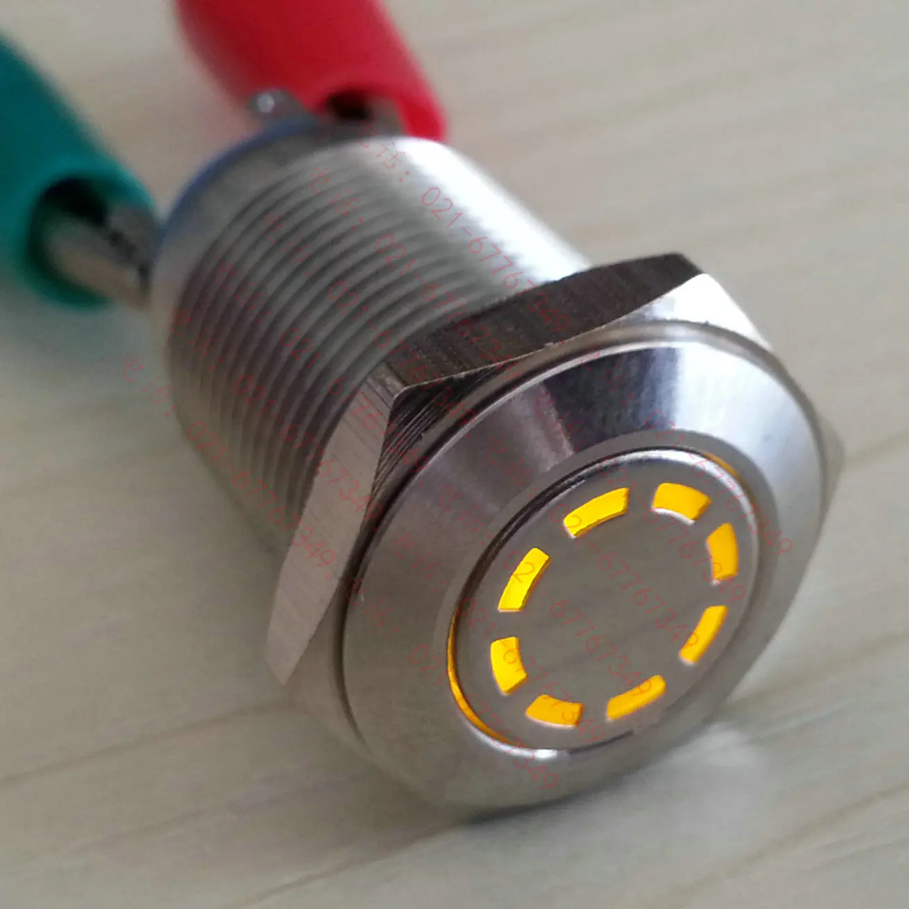 16 мм из нержавеющей стали с индисветильник автомобильный переключатель питание