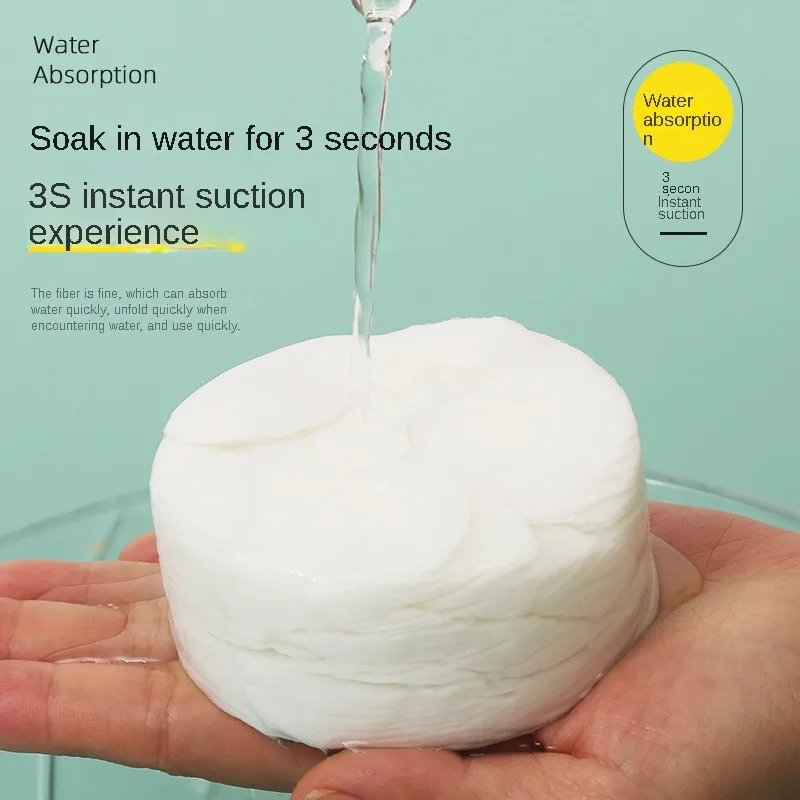 

Disposable Compressed Bath Towel, Ultimate Plus-Sized Thick and Absorbent, The Perfect Solution for a Luxurious and Convenient