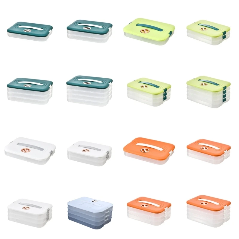 Ящик для хранения замораживания пельменей с считывателем времени прозрачная