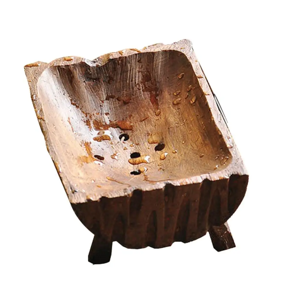 Деревянная коробка для мыла контейнеры сохраняет сухость легкая чистка сливная