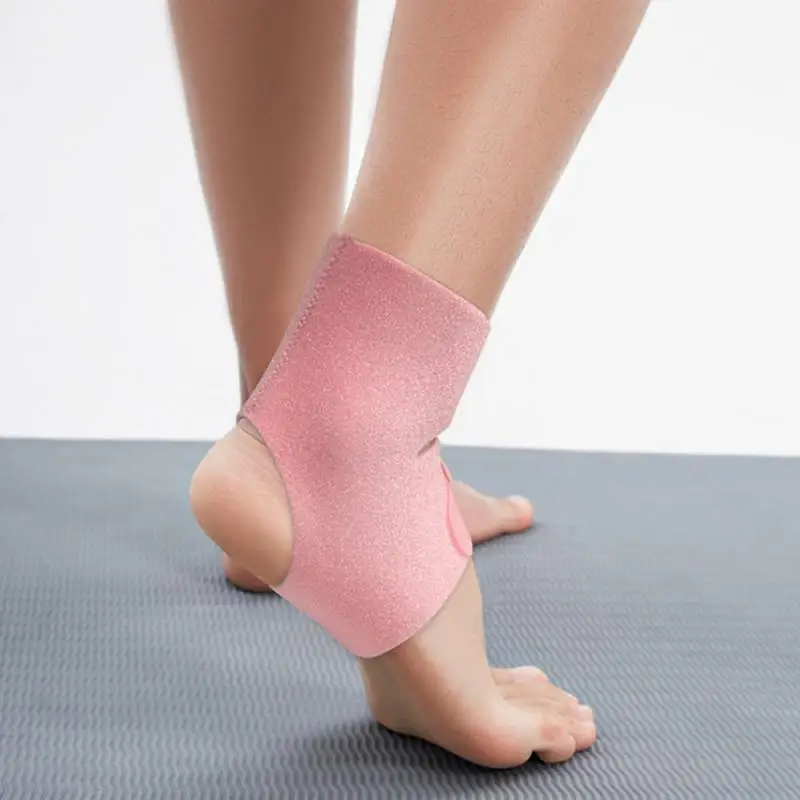 

1 шт. Регулируемый компрессионный Эластичный Защитный ремешок на щиколотку для поддержки стопы против растяжения пяток защитный ремень для...