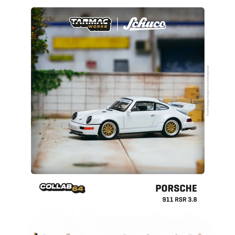 Tarmac работает TW 1:64 для 911 RSR 3 8 литая модель автомобиля детские игрушки подарок