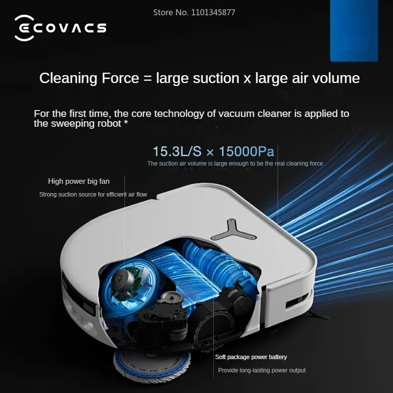 Ecovacs Deebot X5 PRO Ультра пылесос DEX49 китайская версия