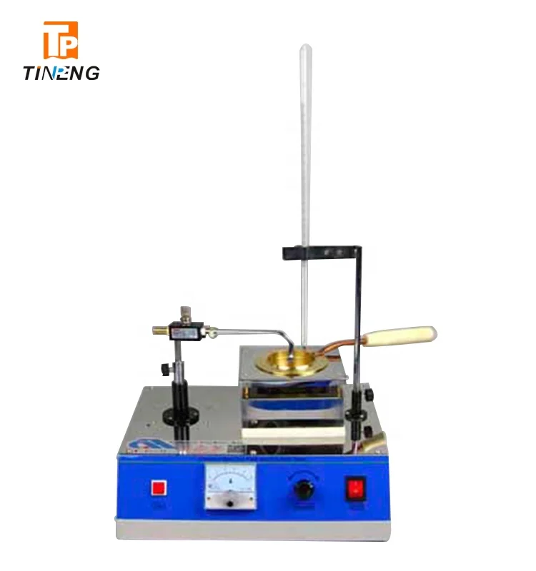 Прибор для проверки точки вспышки асфальта прибор парафинового масла раскрытия