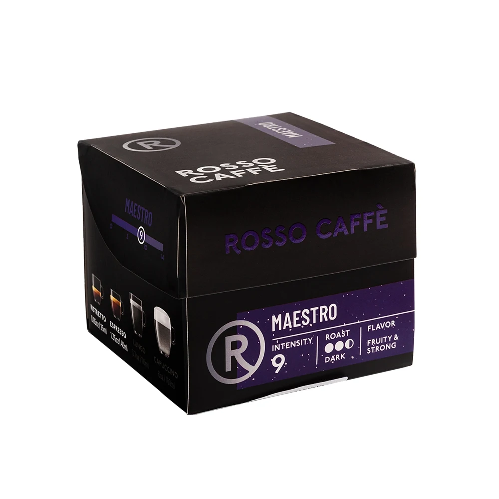 Rosso Caffe Набор из 3 видов кофе темной обжарки 6 упаковок |