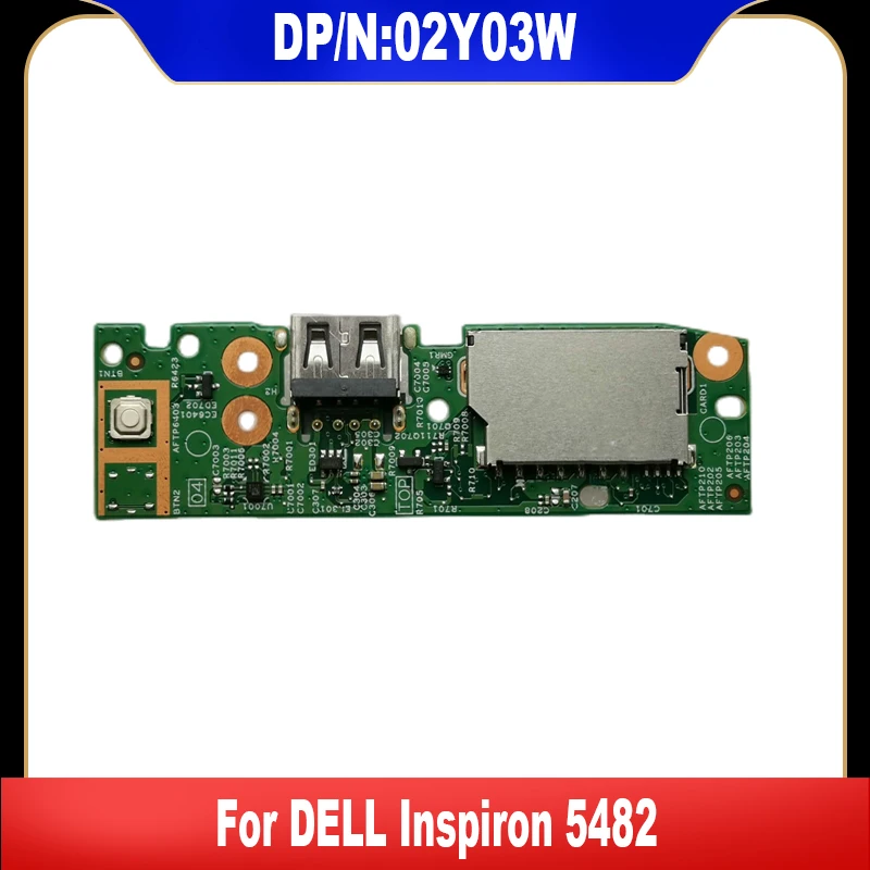 

02Y03W New Original For DELL Inspiron 5482 USB Small Board Switch Board 17B85-1 2Y03W CN-02Y03W High Quality Replacement Parts