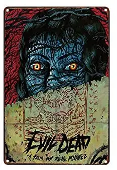 

Evil Dead 12x16 Inches Metal Tin Sign Garage Decor Man Cave