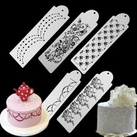fondant cake mesh stencil stamps stencils embossing for decorating tool plastic spray mold cookies chocolate drawing painting