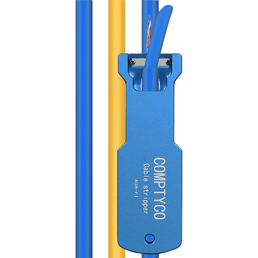 FTTH Optical Fiber Tool Longitudinal Stripper AUA-F1 Cable Jacket Slitter 8.5mm 10.4mm 14mm Cable Sheath Cutter Slitter