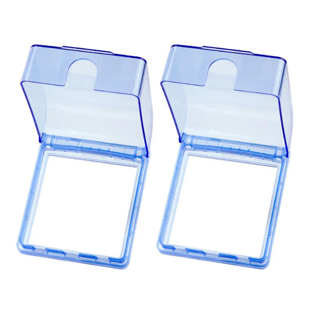 

2 Pcs Electrical Outlet Sticky Cover Box Socket Weatherproof Waterproof Protector Plug Baby Self-adhesive