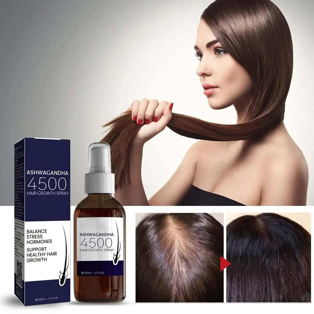 

Fast Grow Hair Growth Spray Anti Hair Loss Deep Conditioning Serum Repair Splits End Damaged Frizzy Hair Essence For Thick Hair