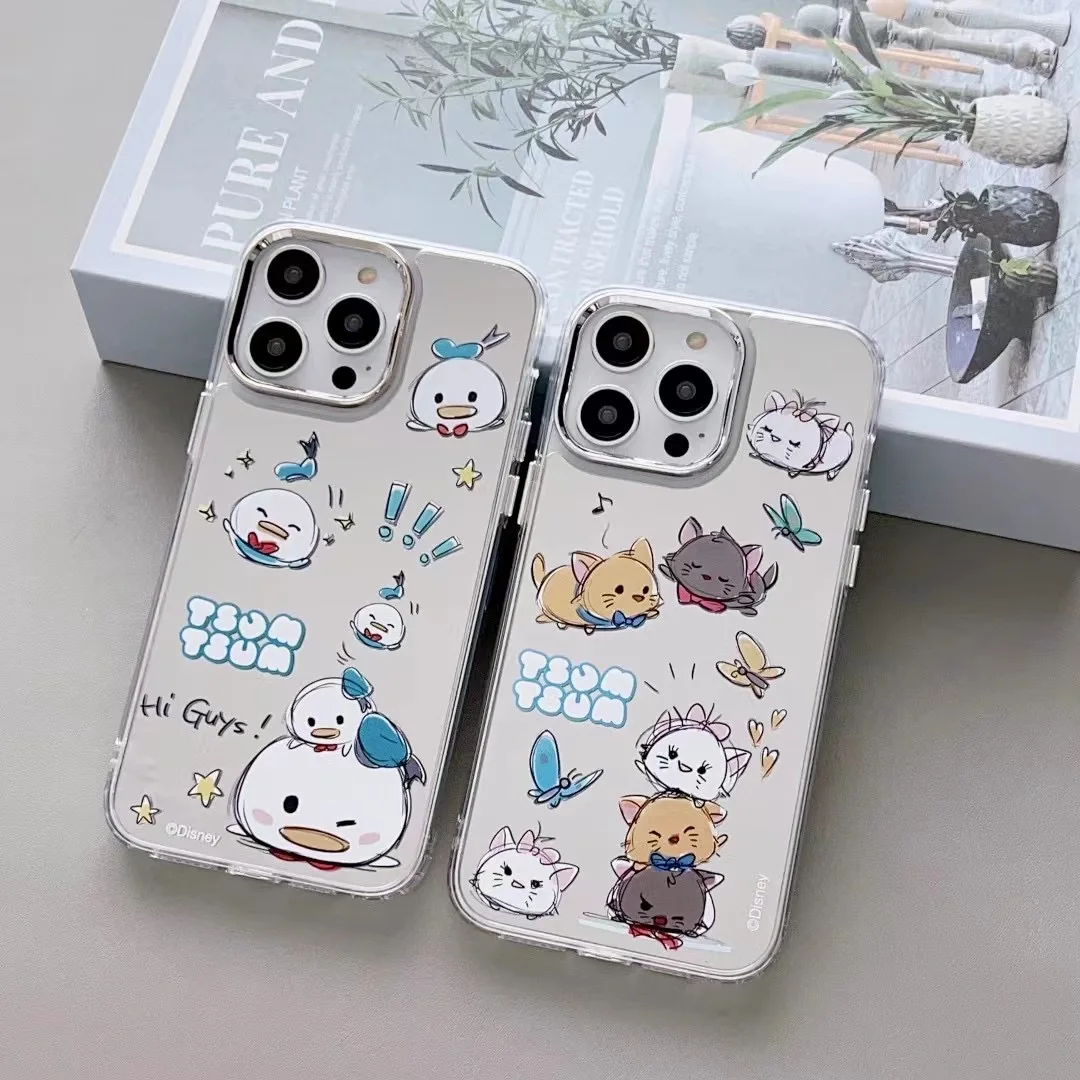 

Disney donald duck vanity mirror cute cartoon Phone Cases For iPhone 14 13 12 11 Pro Max Back Cover