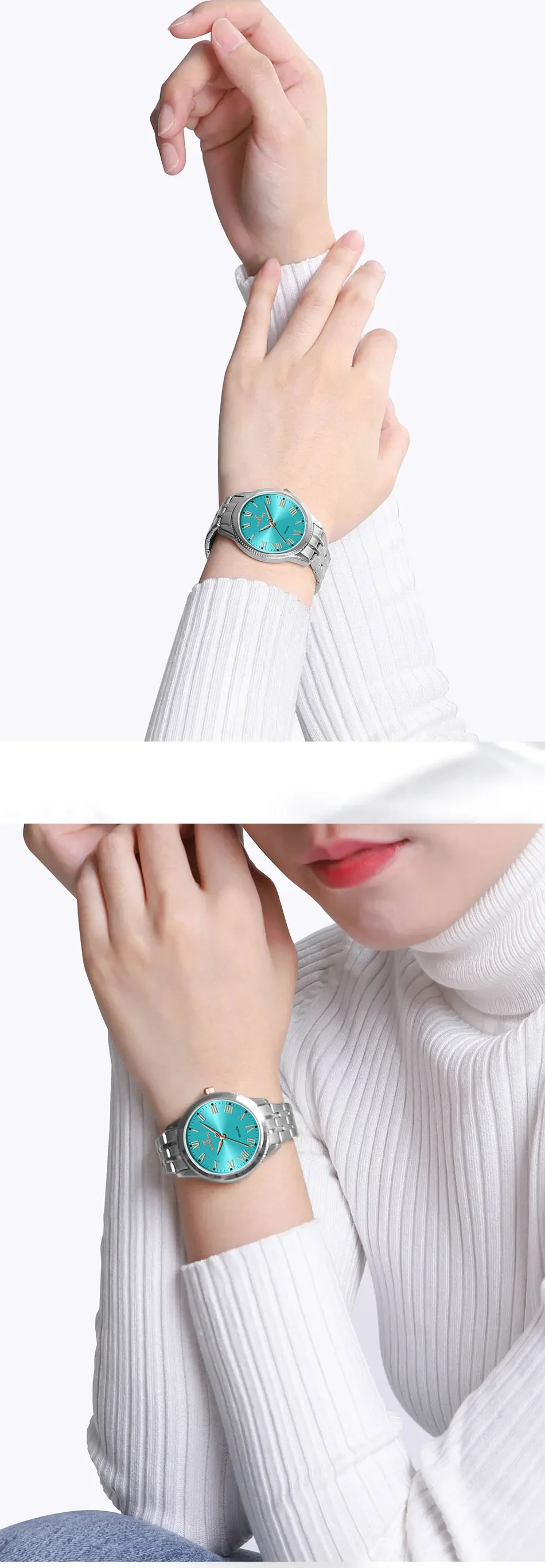 Часы наручные NAVIFORCE женские кварцевые роскошные брендовые элегантные