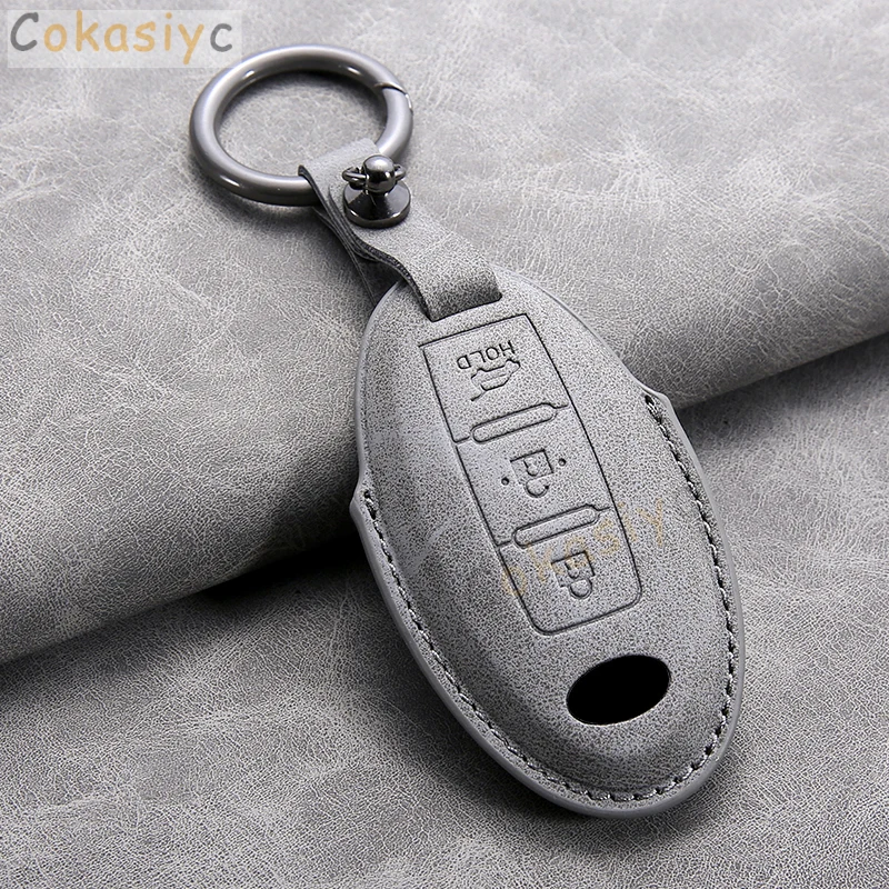Кожаный чехол для ключей от машины Infiniti Q50L QX50 QX60 QX55 Q70 Q70L Q30 QX30 QX70 ESQ XQ80 XQ60 Q60S