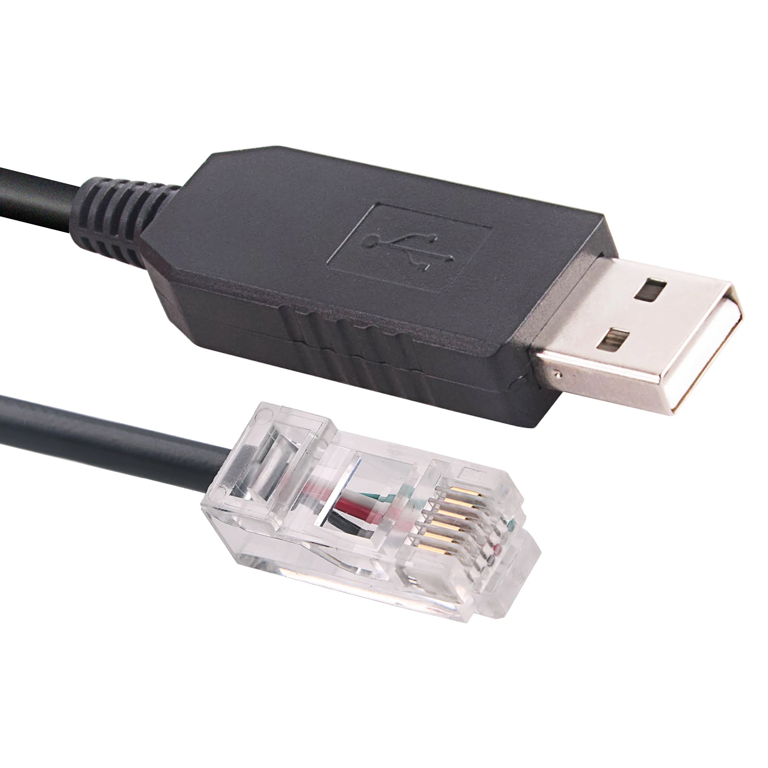 USB RS232 с последовательным соединением к RJ12 6P6C для связи Mppt солнечной зарядки