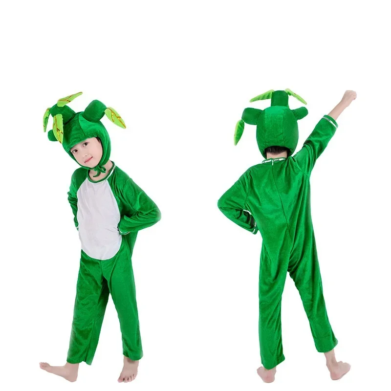 Детские костюмы для выступления на сцене зеленое дерево муравья карнавальный