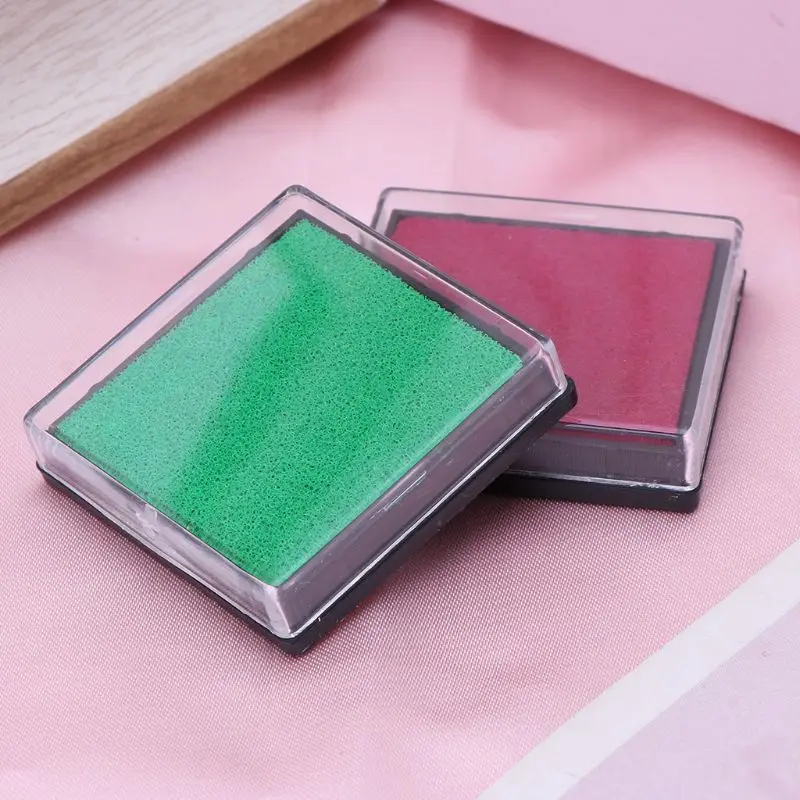 

Scrapbooking Stamp Sealing Fence Colorful Inkpad Ink Cushion Decoration Stencil