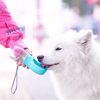 outdoor portable pet dog water bottle for small large dogs pet water dispenser cat feeding watering supplies water bottle dog