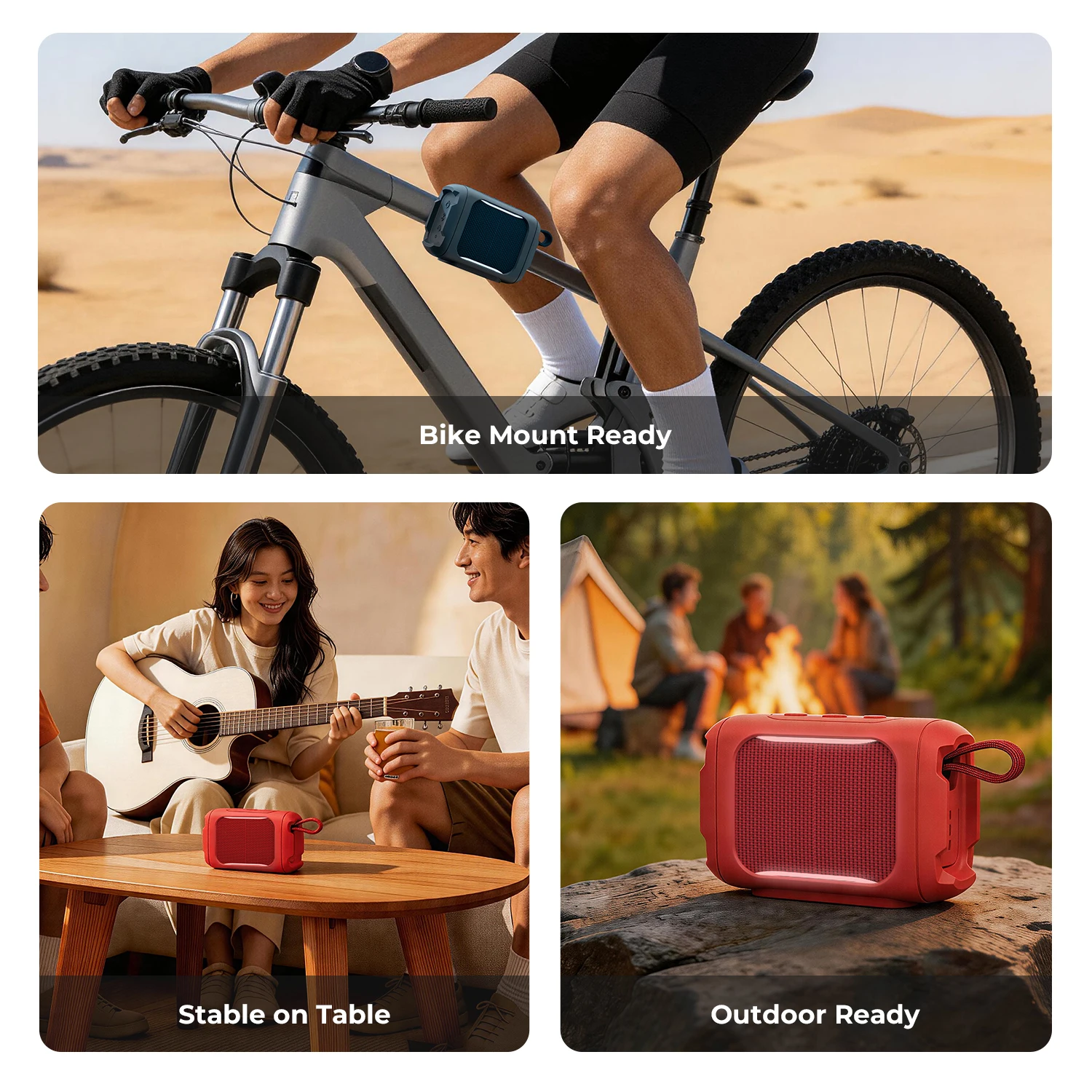 Фото Силиконовый чехол SIKAI для Bluetooth-колонки JBL GO 5, защитный чехол, ударопрочный, устойчивый к царапинам, дорожный чехол №4