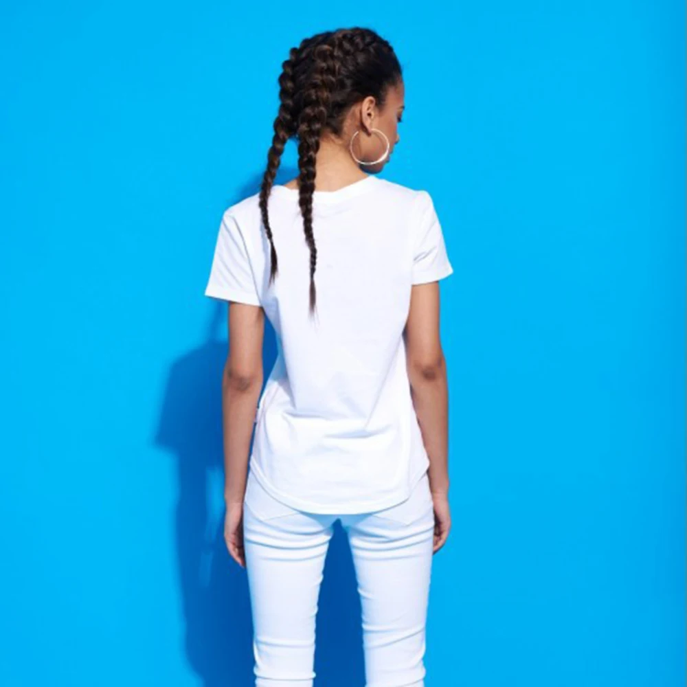 Женская одежда по заводской цене топы с коротким рукавом принтом ресниц Женские