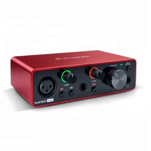 Focusrite Scarlett Solo (3-го поколения) Звуковая карта USB-аудиоинтерфейса 24-бит/192 кГц