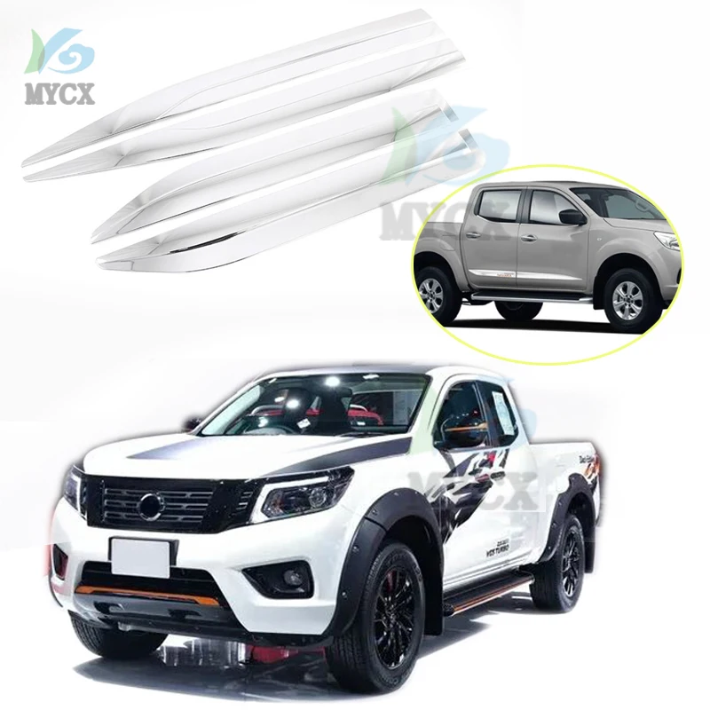 

Хромированная дверь для Nissan Navara NP300 ST 2019 2020 2021, аксессуары, отделка крышек, Стайлинг автомобиля