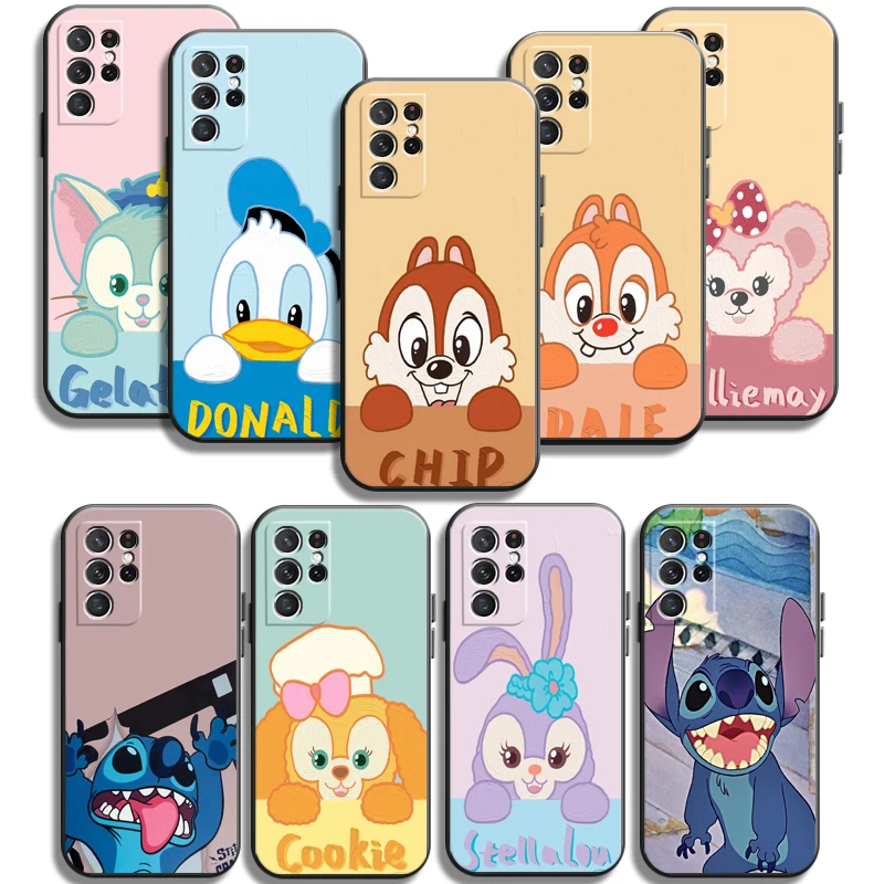 

Disney Cute Phone Cases For Samsung Galaxy S20 FE S20 Lite S8 Plus S9 Plus S10 S10E S10 Lite M11 M12 Soft TPU Carcasa Funda
