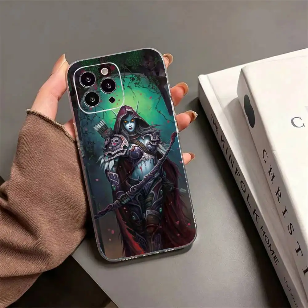 Фото Чехол для телефона WoW S-Sylvanas Windrunner, силиконовый, мягкий, для iPhone 17 16 15 14 13 12 11 Pro MAX Plus X. №3