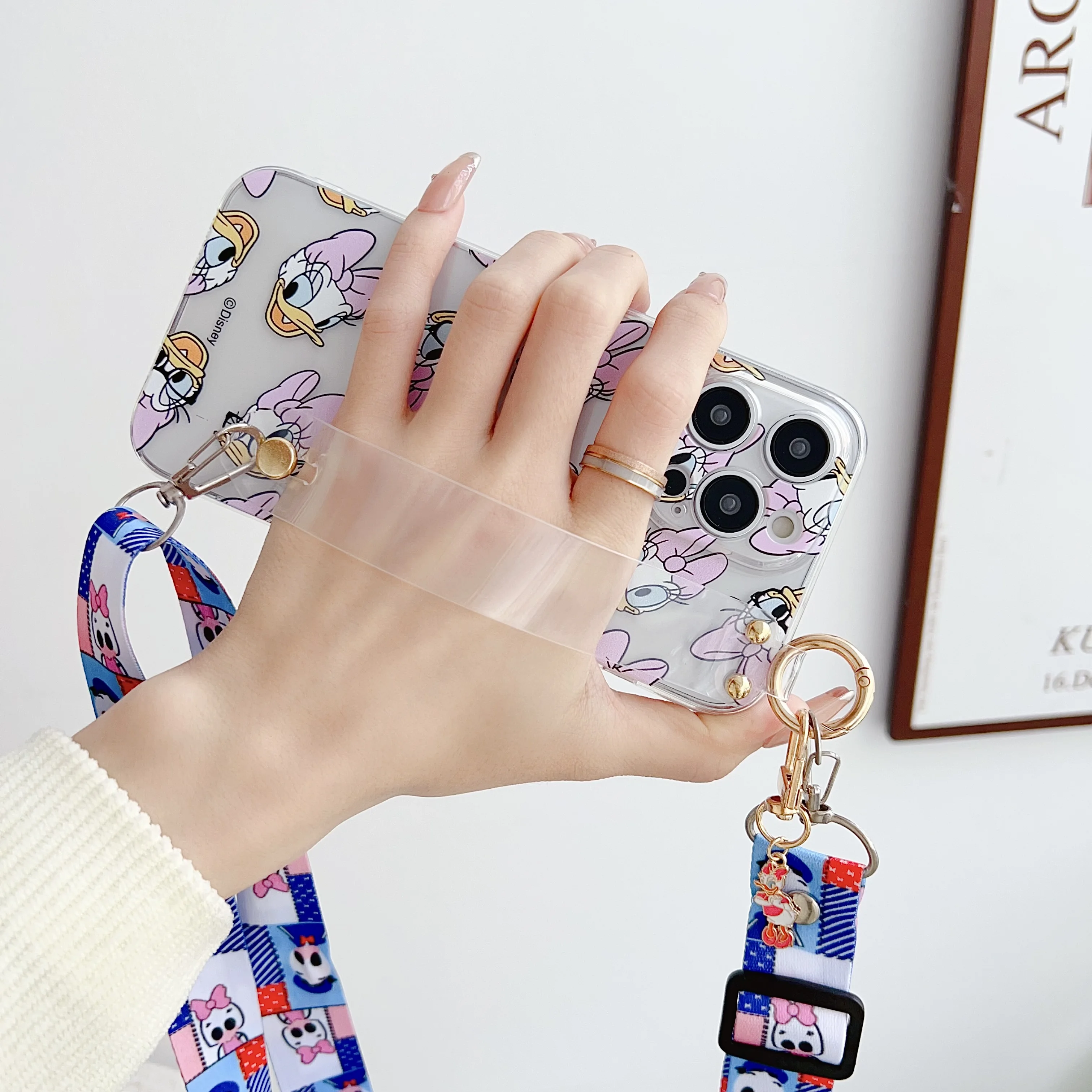 Для OnePlus 6 7 8 9 10 11 Pro T R RT Minnie Daisy чехол браслет с орнаментом